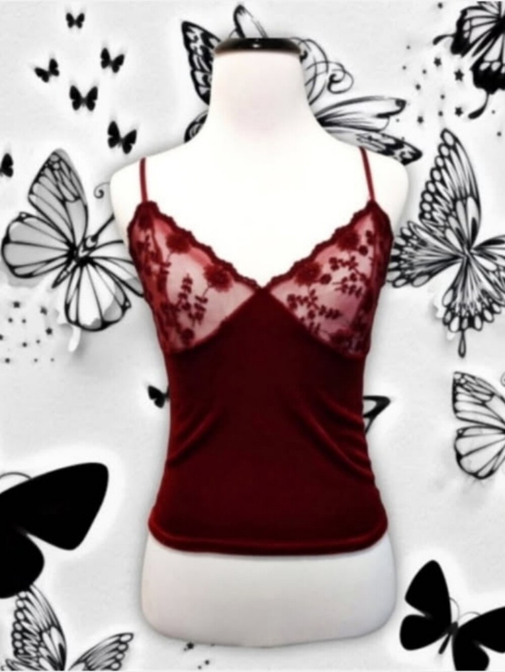 Vampy Velvet Camisole